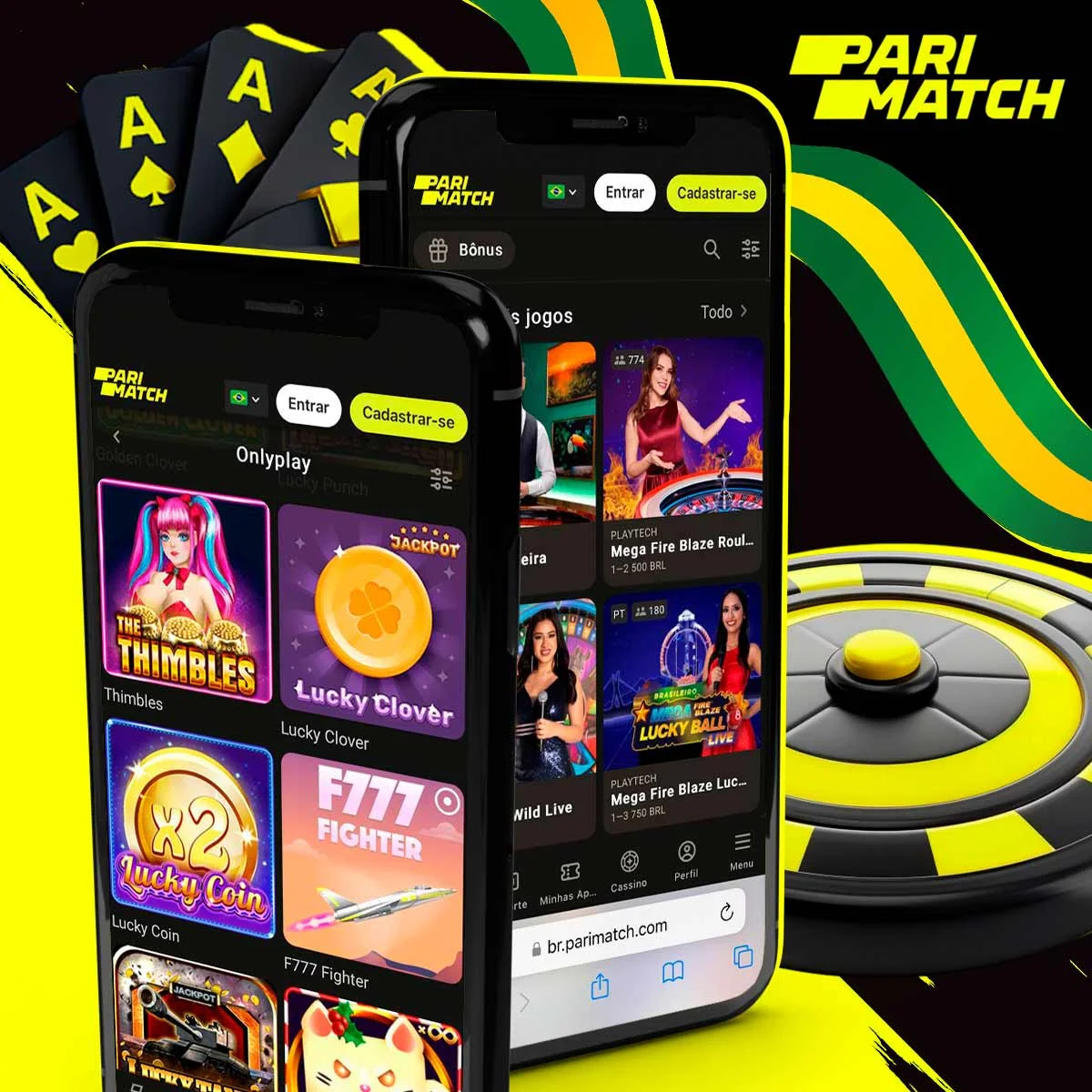 Que jogos estão disponíveis no Parimatch Casino